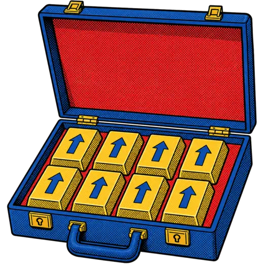 Distributeur jaune de coupons de kredits